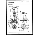Tappan 61-1043-10-00 motor pump parts diagram
