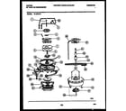Tappan 61-1073-10-00 motor pump parts diagram