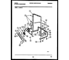 Tappan 61-1073-10-00 power dry and motor parts diagram