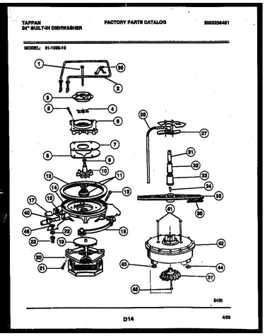 Motor pump parts