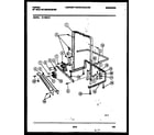 Tappan 61-1083-10-00 power dry and motor parts diagram