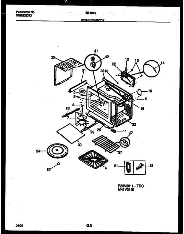 Wrapper and body parts