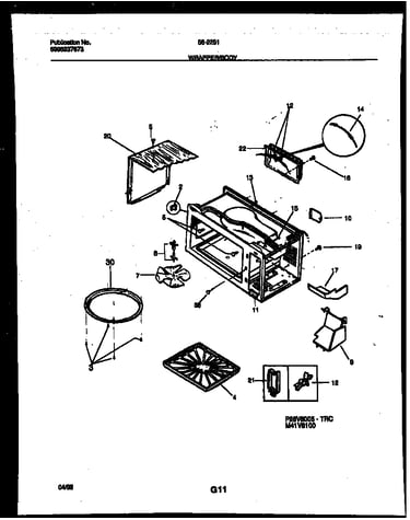 Wrapper and body parts
