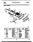 Broiler drawer parts