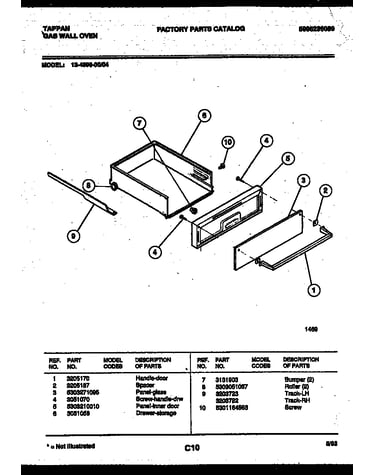 Drawer parts