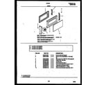 Tappan 56-2461-10-03 door parts diagram
