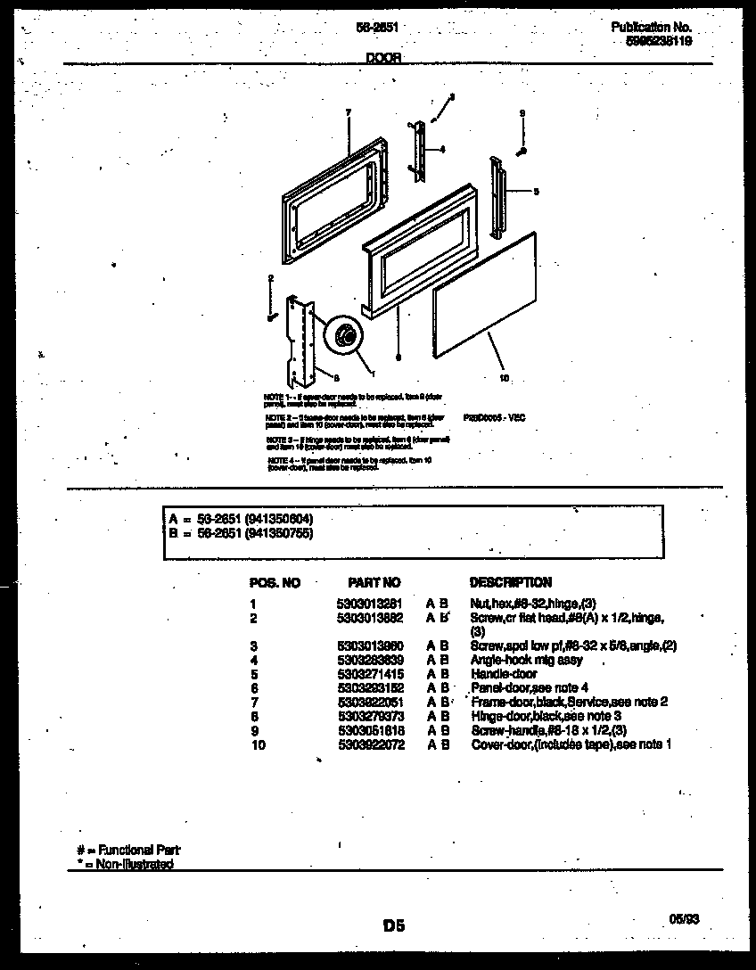 Door parts