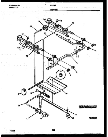 Burner parts