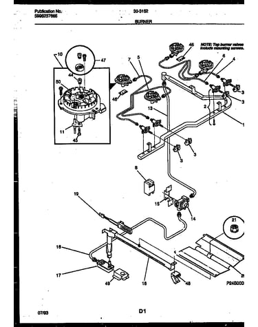 Burner parts