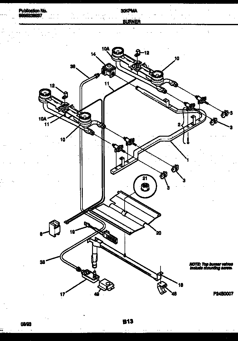 Burner parts