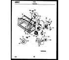 Tappan 56-8492-10-03 functional parts diagram