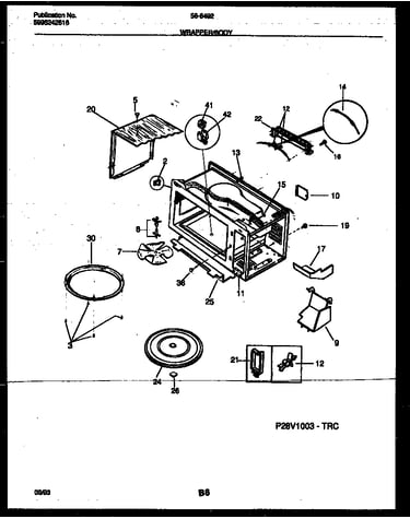 Wrapper and body parts