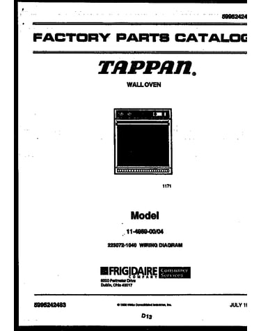 Cover page- text only