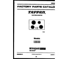 Tappan 13-3628-00-06 cover diagram