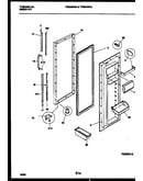 Refrigerator door parts