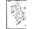 Tappan TRS22WRAW0 cabinet parts diagram