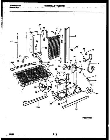 System and automatic defrost parts