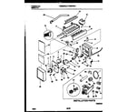 Tappan TRS24WRAB0 ice maker and installation parts diagram