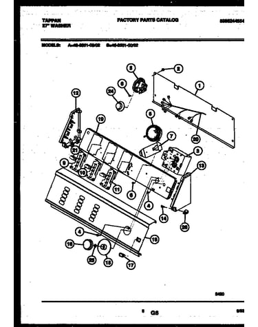 Console and control parts