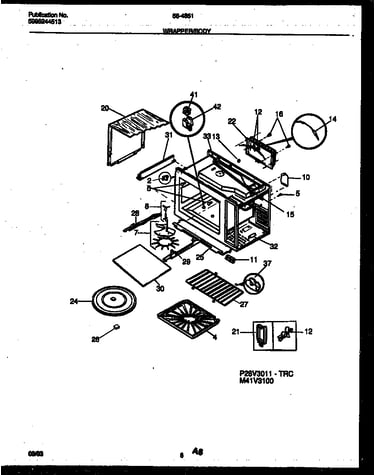 Wrapper and body parts
