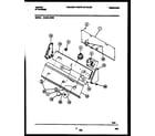 Tappan 46-2351-23-02 console and control parts diagram