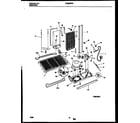 Tappan TRS26WRAD0 system and automatic defrost parts diagram