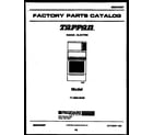Tappan 77-4950-00-05 cover page diagram