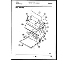 Tappan 49-2251-23-03 console and control parts diagram