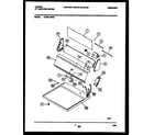 Tappan 47-2251-23-04 console and control parts diagram