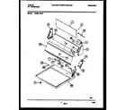Tappan 49-2251-23-04 console and control parts diagram