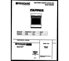 Tappan 30-3863-00-01 cover page diagram