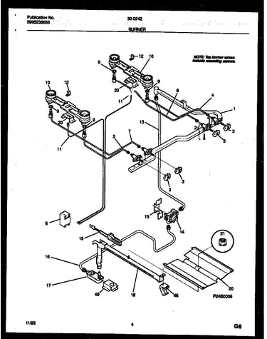 Burner parts
