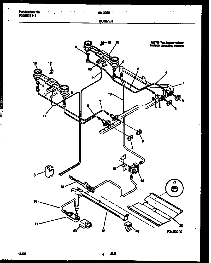 Burner parts