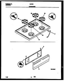 Cooktop and drawer parts