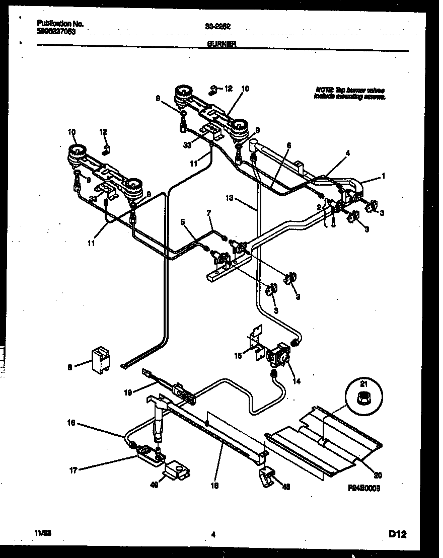 BURNER PARTS