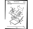 Tappan 49-2451-00-03 console and control parts diagram