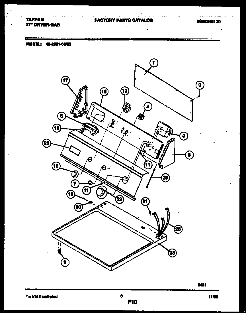 CONSOLE AND CONTROL PARTS