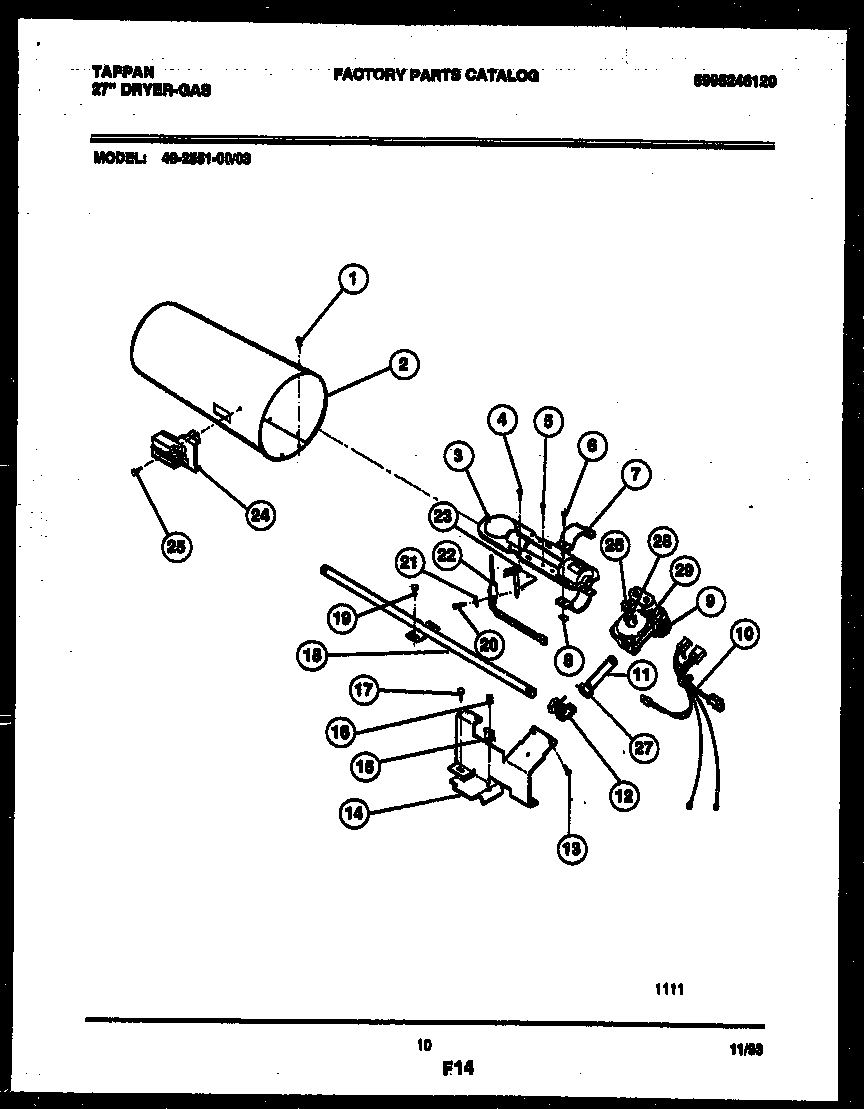 BURNER, IGNITER AND VALVE