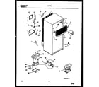 Tappan 95-1962-00-01 system and automatic defrost parts diagram