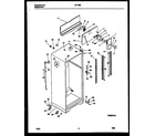 Tappan 95-1982-00-01 cabinet parts diagram