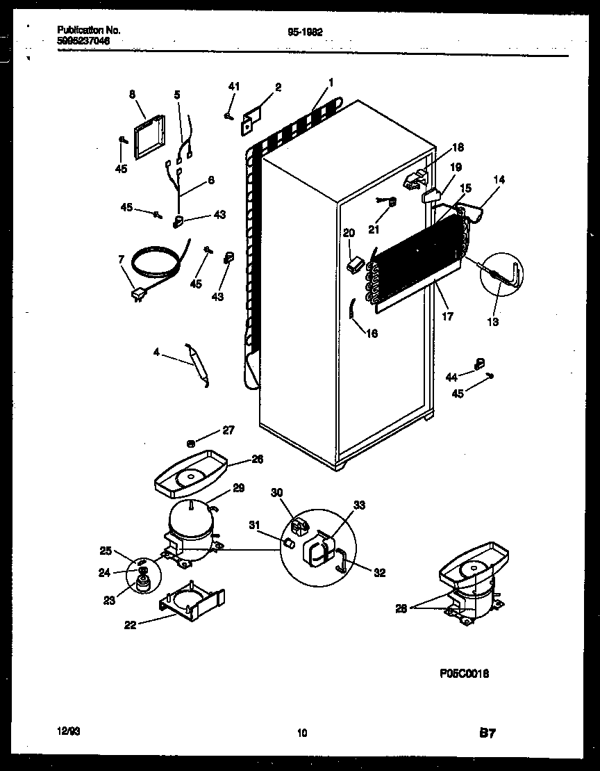 SYSTEM AND AUTOMATIC DEFROST PARTS