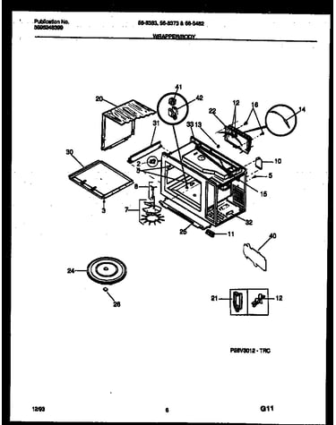 Wrapper and body parts