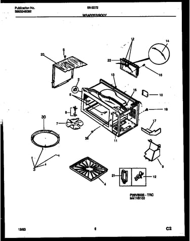 Wrapper and body parts