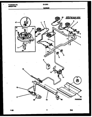 Burner parts