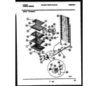 Tappan TFU12M0AW1 system and electrical parts diagram