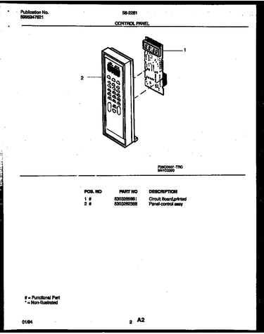 Control panel
