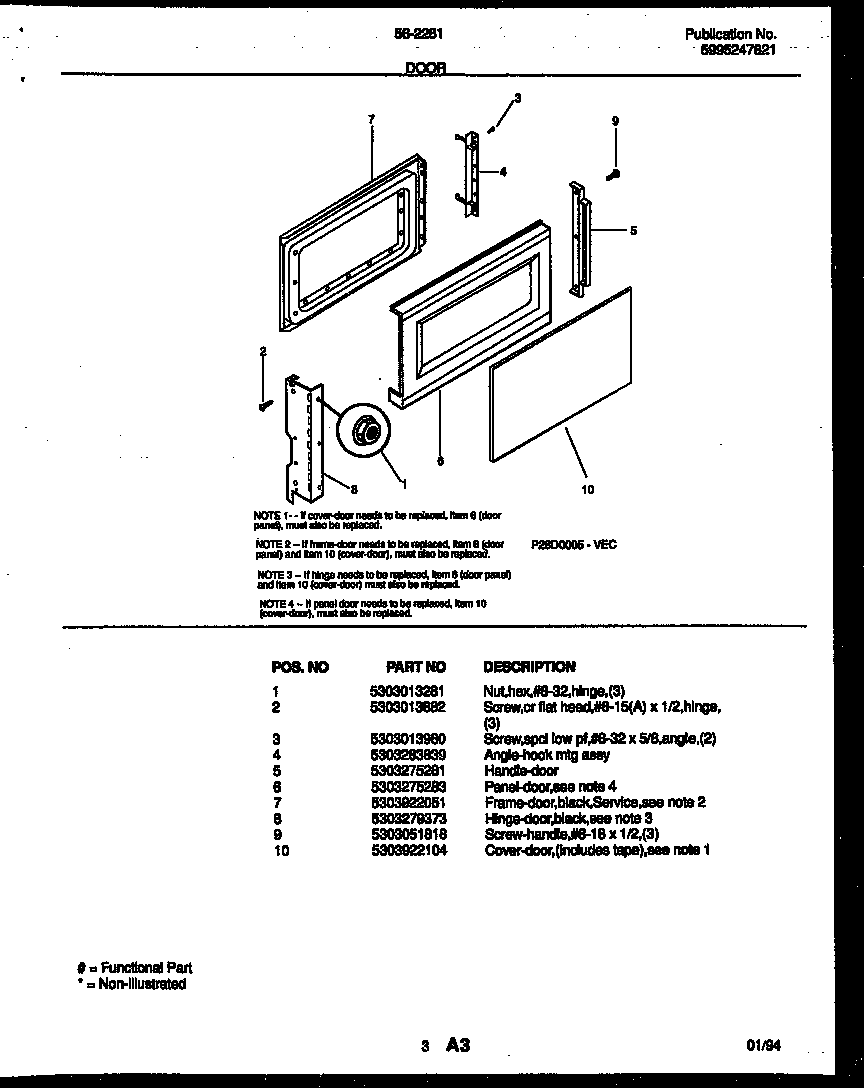 Door parts