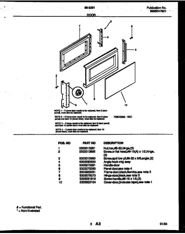 Door parts