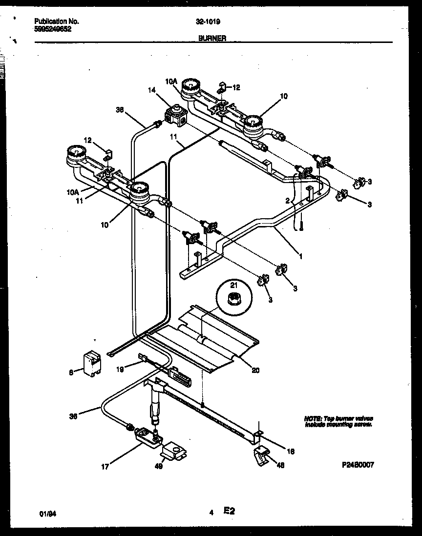 Burner parts