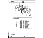 Tappan 32-1019-00-12 door parts diagram